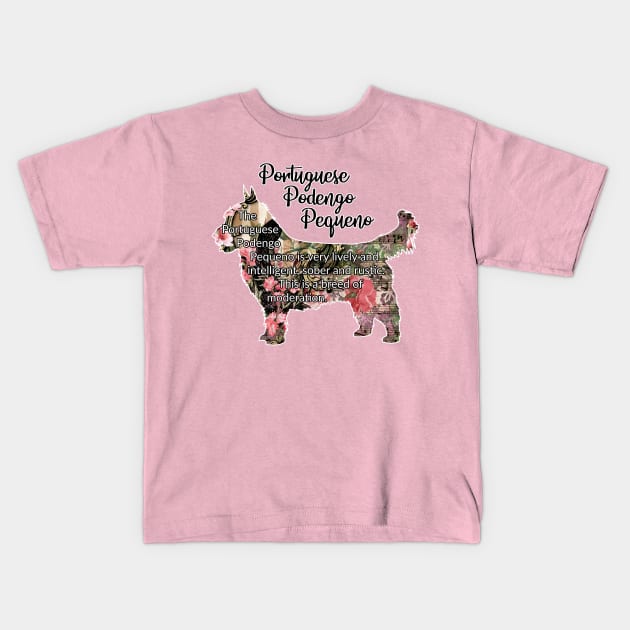 Portuguese Podengo Pequeno Kids T-Shirt by ApolloOfTheStars